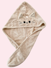 Toalla microfibra de cabello Gato