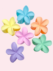 Clip Hebilla Flor Hawai