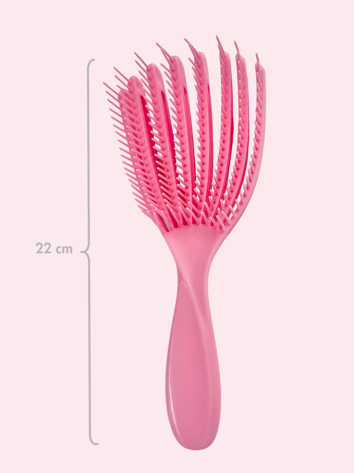 Cepillo antifrizz grande pastel