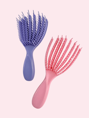 Cepillo antifrizz mini pastel Rosado