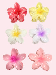 Hair Clip Caiman Flor Hawaii (Surtido)
